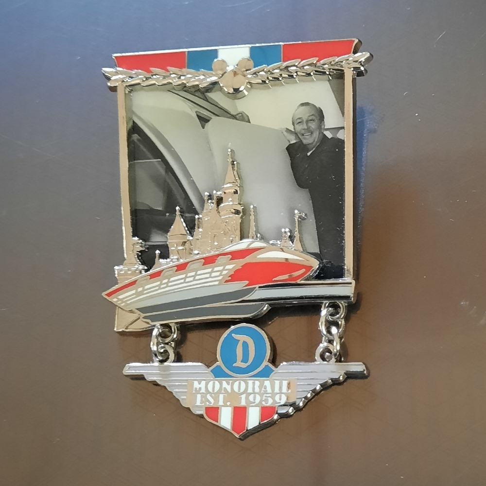 Walt Disney Originals Pin-LE 5000-7of 12-Monorail